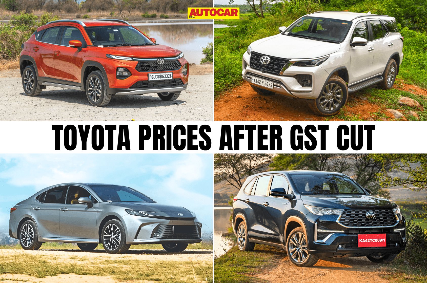 Toyota prices down by up to Rs 16 lakh with new GST rates on cars